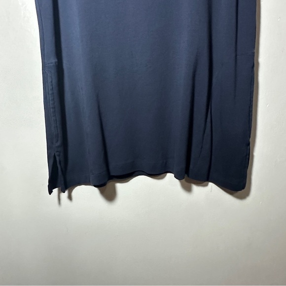 Chico's Navy Sleeveless Pima Cotton Pocket Tunic Women's Top Size 3 (XL) - Picture 3 of 6